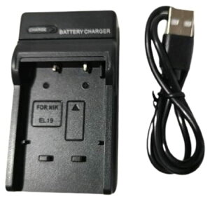 �j�R�� �[�d�P�[�u�� EN-EL19 �݊� USB Type-C �\�j�[ NP-BJ1