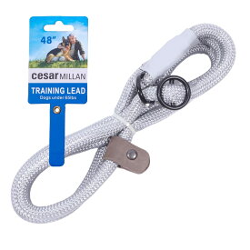 スリップリード シーザーミラン Cesar Millan【正規品】 長さ120cm 太さ1-1.2cm 【世界的 ドッグトレーナー 監修】犬 引っ張り防止 散歩 トレーニング 中型犬 大型犬