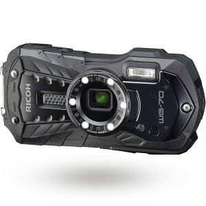 RICOH WG-70 �u���b�N ���R�[�{�i�h���f�W�^���J���� 14m�h�� (�A��2����) 1.6m�ϏՌ� �h�o -10���ϊ� �A�E�g�h�A�Ŋ��􂷂�^�t�l�X�{�f�B CALS���[�h���ڂ� ����L�^�ȂǕ��L���r�W�l�X�V�[����