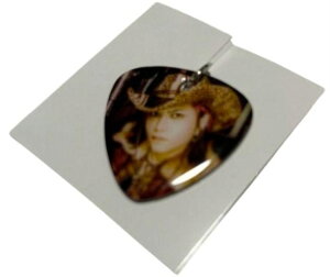 hide ヒデ X JAPAN PSYCHOVISION hide MUSEUM Since 2000 グッズ ピック ピック型メタルチャーム A:ヒョウ柄ハットのhide