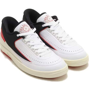 [�i�C�L] �G�A �W���[�_�� 2 ���g�� ���[ W AIR JORDAN 2 RETRO LOW �z���C�g/�u���b�N/�R�R�i�b�c�~���N/���b�h FD4849-106 ���{�������K�i