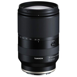 Tamron (^) 28-200mm F/2.8-5.6 Di III RXD \j[~[Xtt[܂APS-Cp E}Eg fԍF AFA071S700 ubN