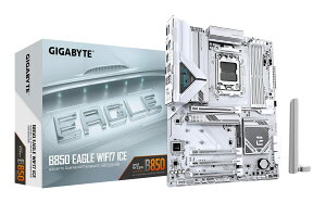 �yAmazon.co.jp����zGIGABYTE B850 EAGLE WIFI7 ICE AMD B850�`�b�v�Z�b�g���� ATX�}�U�[�{�[�h MB6782