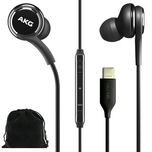 SAMSUNG AKG Earbuds �I���W�i�� USB Type C �C���C���[�C���z�� �w�b�h�z�� �����R��&�}�C�N�t�� Galaxy A53 5G S22 S21 FE S20 Ultra Note 10 Note 10+ S10 Plus�p ��