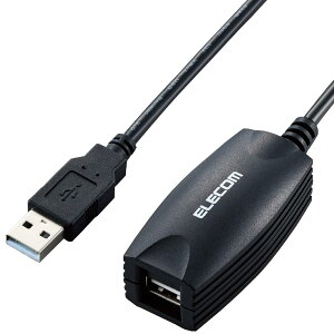 �G���R�� USB�P�[�u�� �����P�[�u�� (USB-A �P�[�u��) ���� USB2.0 �A���\ 5m USB2-EXB50 �u���b�N