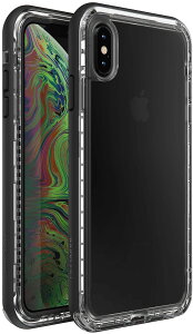 LifeProof Next Series iPhone Xs MAX�p�P�[�X - �񏬔��p�b�P�[�W - �u���b�N�N���X�^��