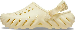 Crocs Unisex Echo Clogs, Buttercream, Numeric_9 US Men