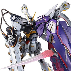 機動戦士クロスボーン・ガンダム METAL BUILD クロスボーン・ガンダムX1 ハーフクロス(キンケドゥ搭乗仕様) ABS&PVC&ダイキャスト製 約180mm 塗装済みフィギュア