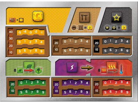 FryxGames Terraforming Mars: Dual Layer Player Boards / テラフォーミングマーズ 2層式プレイヤーボード [並行輸入品]