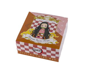 鬼滅の刃 スタイリング カラーワックス 竈門禰豆子 オレンジ 50g