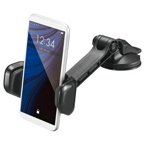 カーメイト(CARMATE) 車用 スマホホルダー 車載ホルダー ダッシュボード 吸盤 取付 片手で簡単ホールド ロングアーム SA33