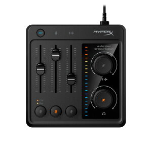 HyperX Audio Mixer �I�[�f�B�I�C���^�[�t�F�C�X ��������3�`�����l�� USB�ڑ� �z�M �X�g���[�}�[ 73C12AA