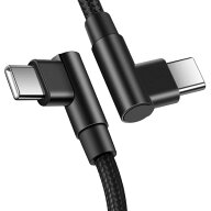 Ottocast OttoAibox P3 用 L型 Type-C to Type-C ケーブル｜オットキャスト 互換 接続ケーブル 急速充電…