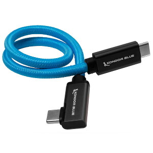 KONDOR BLUE | p12C` USB-CґgP[u 8Kf[^Ɠd͋p | 20Gb/b̓]x USB PD 100W[d & Thunderbolt 3Ή | u[