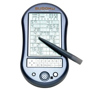 Bits and Pieces ? �f���b�N�XSudoku Handheld Game ? �d�q�|�P�b�g�T�C�YSudoku�Q�[���ALED�X�N���[���A�f���炵���M�t�g ? ���W���[2 ? 3 / 4  x 4 ? 3 / 4  x 3 / 4 ���s��