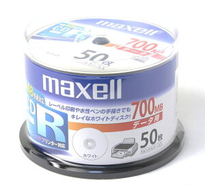 �}�N�Z�� �f�[�^�pCD-R 48�{�� 50�� CDR700STPWY50SP 700MB �C���N�W�F�b�g�v�����^�Ή�