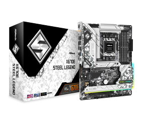 ASRock �}�U�[�{�[�h X670E Steel Legend AMD Ryzen 7000 �V���[�Y CPU (Soket AM5) �Ή� X670E ATX �}�U�[�{�[�h �y�������K�㗝�X�i�z