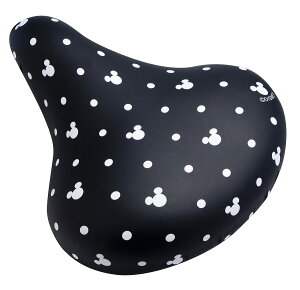 サギサカ(SAGISAKA) 自転車 サドルカバー のびーるチャリCAP BIG ディズニー ブラック/ホワイト 72258