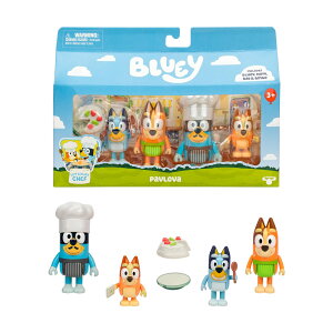 Bluey (�u���[�C) ��������t�B�M���A �v���C�Z�b�g 4�p�b�N �V�F�t �p�u���� �c���p�t�B�M���A ��������Z�b�g �V�F�t�A�N�Z�T���[�t�� �|�[�Y�\ 3~5�΂̂��q�l����