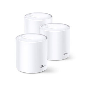 TP-Link WiFi ����LAN���[�^�[ Wi-Fi6 ���b�V��Wi-Fi�V�X�e�� 3�N�ۏ� Deco X20 2���j�b�g�Z�b�g