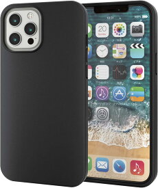 エレコム iPhone 12 Pro Max ケース 360度保護 ブラック PM-A20CHV360LBK [ブラック] [単品] [iPhone 12 Pro Max]