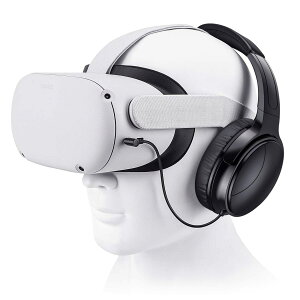 SARLAR VR�Q�[�~���O�w�b�h�t�H�� Oculus Quest 2�w�b�h�Z�b�g�p VR�Z���𑝉� �J�X�^�������P�[�u�� �œK�����ꂽ�Q�[���I�[�f�B�I�h���C�o�[ �������[�v���e�C���C���[�p�b�h �m�C�Y�A�C�\���[