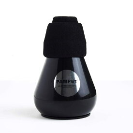 PAMPET フレンチホルン ミュート 練習用 軽量 プラクティスミュート 静音練習 ブラック