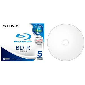 SONY { f[^pBD-R ǋL^ Ж1w25GB 6{ v^u 5P 5BNR1DBPS6
