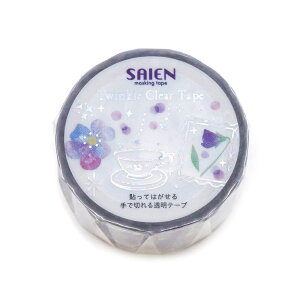 SAIEN Twinkle Clear Tape yNostal Gic timezzO ݂̍Ђ 20mm }XLOe[v e[v [ w 킢 zO NA NAe[v HR-1020
