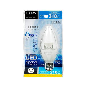 Gp (ELPA) LEDdVfA` d LEDd  E17 3.3W F LDC4CD-E17-G350