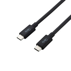 �G���R�� USB�P�[�u�� USB4 TypeC-TypeC USB�]IF���K�F�ؕi PD�Ή� 40Gbps 0.8m USB4-CC5P08