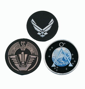 Stargate SG-1 Uniform/Costume Patch Set of 3 by Patches
