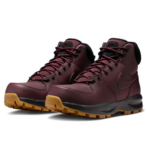 [�i�C�L] �}�m�A ���U�[ MANOA LEATHER �o�[�K���f�B�N���b�V��/�u���b�N/�K���~�f�B�A���u���E�� HF7095-600