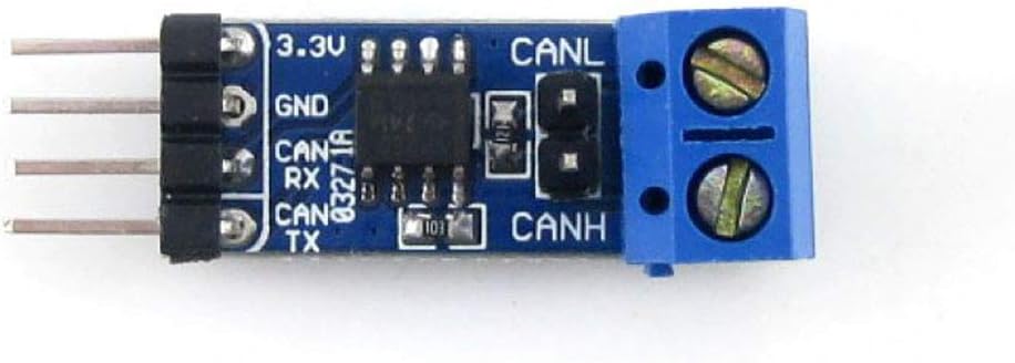 3.3V SN65HVD230 CANボードキット MCUをCANネットワークESD保護オンボードCANトランシーバー PCA82C250通信開発モジュールと互換性あり