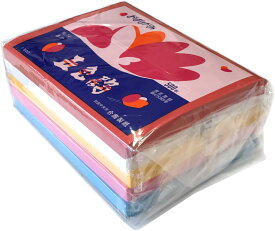おはながみ 京花紙 5色各500枚入りセット（赤、紅桃、黄、水色、白）