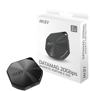 MSI DATAMAG 20Gbps 1TB USB 3.2 Gen 2x2 MagSafe�Ή� �O�t���|�[�^�u��SSD DATAMAG 20Gbps 1TB HD4828