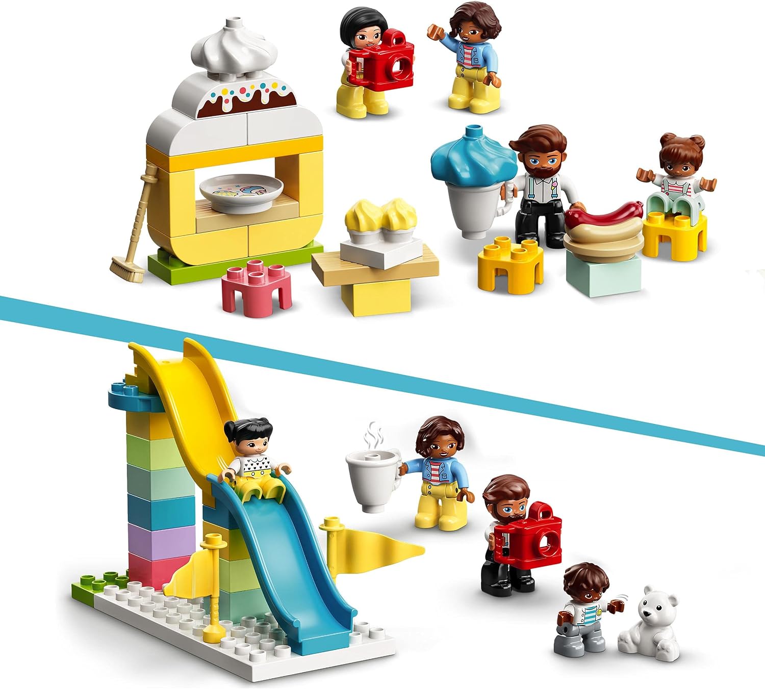 楽天市場】レゴ(LEGO) デュプロ デュプロのまち たのしい! ゆうえんち