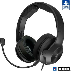 【PS5動作確認済】ホリゲーミングヘッドセット ハイグレード for PlayStation?4 ブラック【SONYライセンス商品】