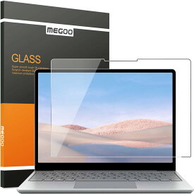 Megoo Surface Laptop Go 2 12.4インチ 2022年発売 ガラススクリーンプロテクター 耐傷性 簡単取り付け 硬度9H ウルトラクリア 強化ガラス Microsoft Surface Laptop Go対応
