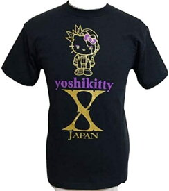 X JAPAN YOSHIKI yoshikitty 2009 Tシャツ 黒 (M)