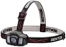 GENTOS(ジェントス) LED ヘッドライト 小型 充電式(専用充電池) 200ルーメン 防水 GD-200R 登山 釣り