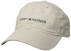 Tommy Hilfiger (トミー ヒルフィガー) メンズ ロゴ ダッド ベースボールキャップ US サイズ: One Size