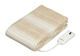 パナソニック 電気しき毛布 シングル 160×85cm 丸洗い可 室温センサー付 ベージュ DB-U31LS-C