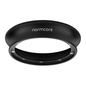 Normcore Funnel magnetique V2 58 mm ? Anneau de dosage pour expresso ? Aluminium anodise 18 mm avec 9 acier aimante Compatible