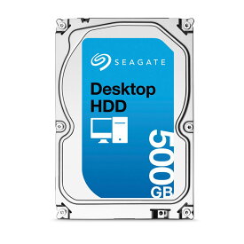 Seagate シーゲイト 内蔵ハードディスク Desktop HDD 500GB ( 3.5 インチ / SATA 6Gb/s / 7200rpm / 16MB / 2年保証 ) 正規輸入品 ST500DM002