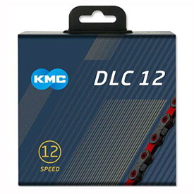 KMC DLC 12 チェーン 12速/12S/12スピード 用 126Links (レッド) [並行輸入品]
