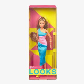 バービー シグネイチャー ルックス ペチット 低身長 ブラウン ヘア ドール 人形 Barbie Looks Doll with Brown Hair #15 [並行輸入品]