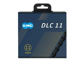 KMC X11 DLC チェーン 11S/11速/11スピード 用 (ブラック) [並行輸入品]