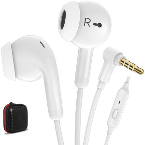 3.5mm�W���b�N�C���z�� �L���C���z�� �w���p Nintendo Switch iPod Chromebook �m�[�g�p�\�R�� PC �^�u���b�g �R���s���[�^�[ MP3 MP4 iPhone 6 5S 3.5mm�R�[�h�t���w�b�h�t�H���Ή� �}�C�N�t��