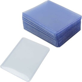 トレカ用 トップローダー コレクション カード 保護スリーブ 高硬質 汚れ キズ防止 クリア (50枚セット)